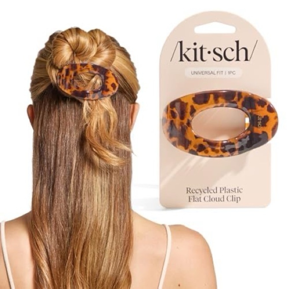 Kitsch Leopard Print Hair Clip